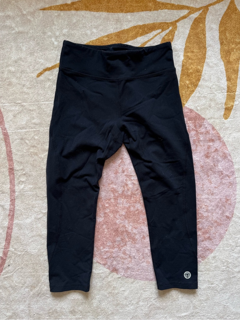 Tory Sport Black 3/4 Capri Leggings - Sz Small